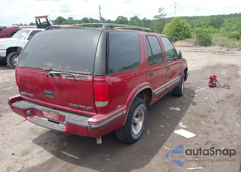 1998 Chevrolet Blazer Ls z USA, uszkodzony, nr VIN 1GNCS13W3W2179068